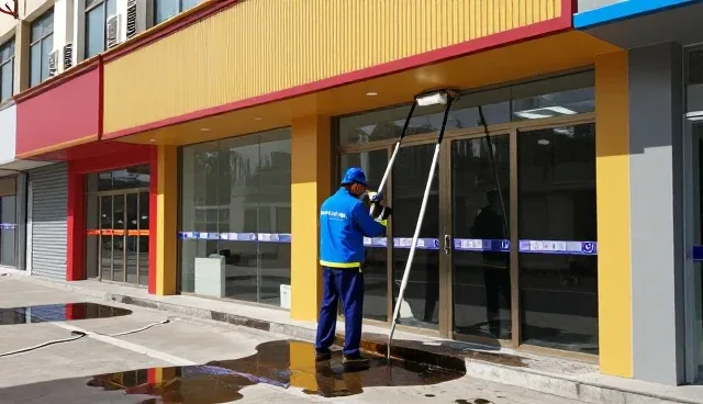 外墙清洗效率低,如何提升清洁效果