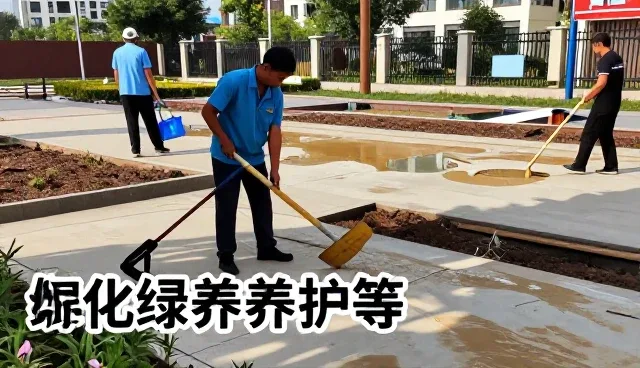 绿化养护等帮助日常保洁提升服务能力